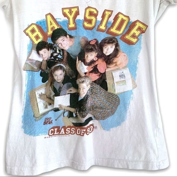 Saved by the Bell 100% Cotton Graphic T Shirt - Picture 3 of 6